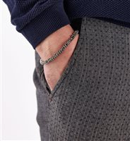 Bracciale Antracite Silver in Argento S28 PLATONE - S28 PLATONE